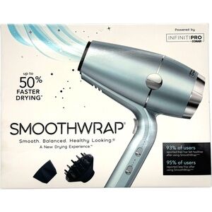 Conair InfinitiPRO SmoothWrap Blue Hair Dryer